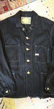 TCBジーンズ Cathartt Chore Coat Black/Black サイズ44 限定品 試着のみ未使用品 カバーオール _画像1