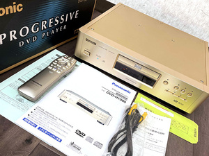 ■Panasonic DVD-H1000 DVD/CDプレーヤー リモコン・説明書・元箱付属 パナソニック■