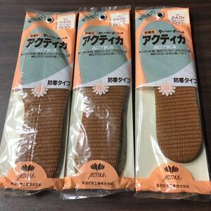 中敷婦人用 24.5cm 活性炭入 1足600円の品を3足で 1000円に