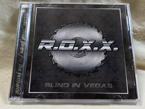 [L.A.METAL] R.O.X.X. - BLIND IN VEGAS 2CD 初期MOTLEY CRUE, W.A.S.P. KEELタイプ STORMSPELLレーベル