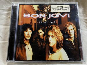 BON JOVI - THESE DAYS 初期ドイツ盤 MADE IN GERMANY刻印