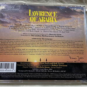 アラビアのロレンス LAWRENCE OF ARAQBIA 音楽：MAURICE JARRE VSD-5263の画像2