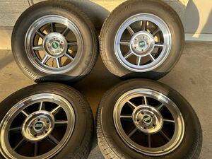 美品　ハヤシレーシング　17×7.5j+43 5/114.3 ブリヂストン アレンザ001 225/65R17 4本セット 2022年製