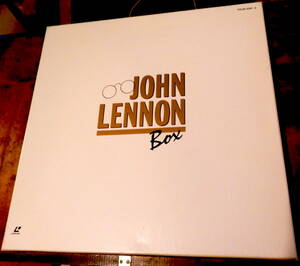 美品【LD】JOHN LENNON BOX: LD3枚+Rare CDS!!! 