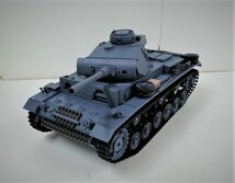 1/16戦車ラジコン　ドイツIII号L型　ヘンロン3848-1　基板バージョン7.0　BB弾発射　赤外線対戦機能付_画像7