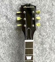 レスポールタイプセミアコボディ　ゴールドトップボディ　P90ピックアップ搭載　ES-Les Paulタイプ Showman guitar_画像6