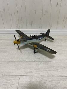 P-51 マスタング ブリキ玩具 ウェザリング仕上げ 