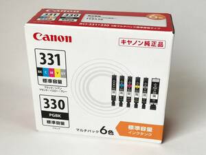 純正 Canon BCI-330 と BCI-331 (6色合計6個) 新品