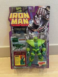 未開封！ IRON MAN アイアンマン TITANIUM MAN アクションフィギュア Toybiz トイビズ ビンテージ MARVEL マーベル