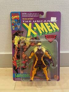 未開封！ MARVEL X-MEN SABRETOOTH セイバートゥース フィギュア ロボット ウルヴァリン エックスメン アメコミ トイビズ TOYBIZ マーベル