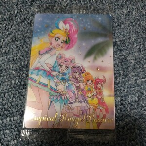  Precure card wafers 4 tropical -ju! Precure new goods unopened goods SSR No.24