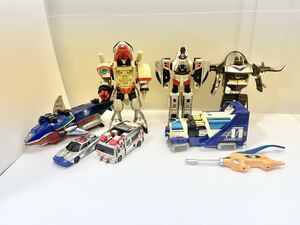 ◎1円〜戦隊物 他、ロボット玩具色々まとめて 中古 ジャンク扱い 黄金勇者ゴルドラン タイムレンジャー ゴーゴーファイブ◎