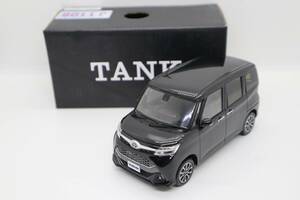 J1108(9) Y タンク ミニカー トヨタ 1/30 カラーサンプル (5)X07 ブラックマイカメタリック　色見本 非売品 TOYOTA TANK