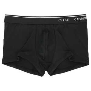 CALVIN KLEINカルバンクライン CK one Micro LOW RISE TRUNK マイクロ ローライズ ボクサーパンツ 前閉じ NB2225 ブラック 海外S(日本M)