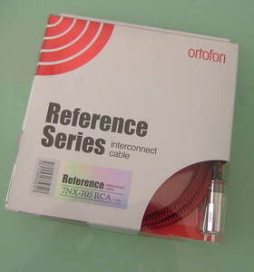 貴重 新品 元箱入 Ortofon オルトフォン Reference 7NX-705 RCAケーブル 1.0M ペア 7N高純度銅 ロジウム 独立異種８芯シールド ツイスト2芯