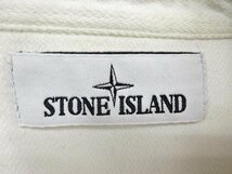 M STONE ISLAND ストーンアイランド シャツ ホワイト 国内正規 751512004 長袖_画像4