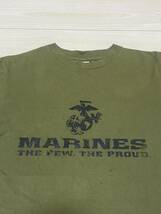 OKINAWA 米軍放出品　USMC MARINE Tシャツ　MEDIUM T-shirt _画像2