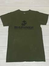 OKINAWA 米軍放出品　USMC MARINE Tシャツ　MEDIUM T-shirt _画像1