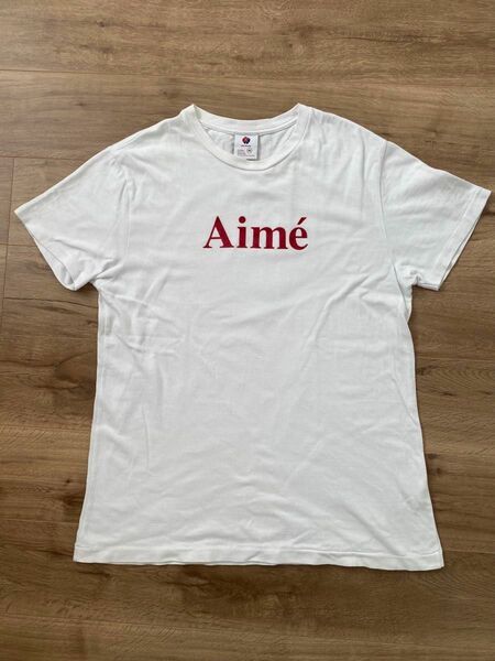 aime leon dore Tシャツ ホワイト 白 半袖