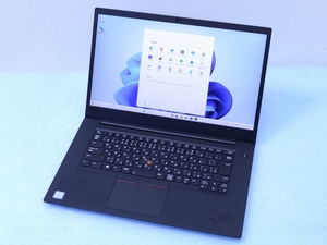 ThinkPad P1 Gen2 Core i7 9850H メモリ32GB SSD512GB Quadro T2000 WiFi6 Office Win11 Lenovo ノートパソコン 管理A06