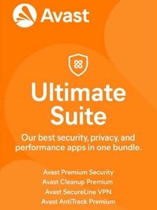 ※コード通知※ Avast Ultimate Bundle アバスト アルティメット 1台1年 Windowsのみ対応 グローバル版