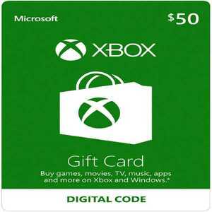 *kreka settlement un- possible * US North America version XBOX ONE Microsoft Point 50 dollar code notification 