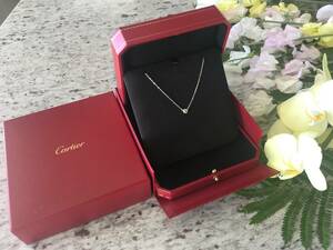 * rare regular goods *Cartier*safi-rurejedu Cartier necklace *750WG* postage included 