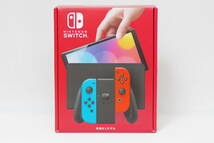 【未開封】 スイッチ 【即納】 任天堂 Nintendo Switch(有機ELモデル) Joy-Con(L) ネオンブルー/(R) ネオンレッド ニンテンドースイッチ_画像1