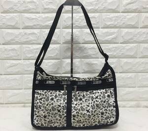 no20095 LeSportsac レスポートサック ナイロン 斜め掛けショルダー バッグ ポシェット ☆