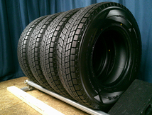 DUNLOP ダンロップ WINTERMAXX SJ8 225/80R15 105Q 2022年製造 イボ付き バリ山 深溝 ほぼ未使用中古 4本セット スタッドレスタイヤ_画像6