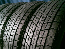 DUNLOP ダンロップ WINTERMAXX SJ8 225/80R15 105Q 2022年製造 イボ付き バリ山 深溝 ほぼ未使用中古 4本セット スタッドレスタイヤ_画像7