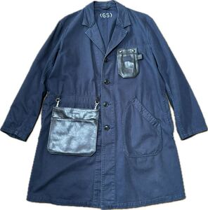 porter b印 yoshida gs leather classic shop staff coat ショップコート レザー スタッフ 成田