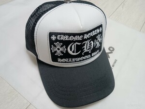 クロムハーツ　CH ロゴ　メッシュ　トラッカーキャップ