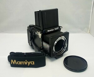 【美品】 カメラ　MAMIYA　RZ67　PROFESSIONAL　ボディ　+　フィルムバック　+　ウエストレベルファインダー　+　取説　/　マミヤ