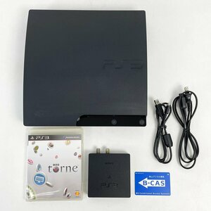 SONY PS3 PlayStation 3 プレイステーション3 320GB CECH-3000B 本体◆torne トルネ CECH-ZD1 付き [R12618]