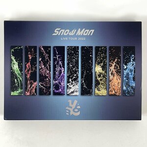 美品 DVD Snow Man LIVE TOUR 2022 Labo. 通常盤・初回仕様(スリーブケース フォトブックレット) 3DVD [F6149]
