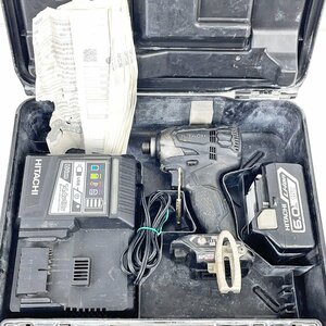 ジャンク品 HITACHI 日立工機 18V 充電式インパクトドライバー WH18DDL2 [F6230]