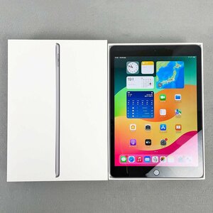 美品 Apple iPad (第9世代) Wi-Fiモデル 64GB スペースグレイ MK2K3J/A 10.2インチ [F6140]