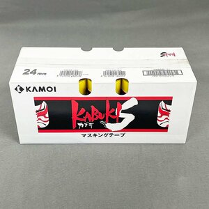 未開封品 KAMOI カモイ マスキングテープ KABUKI S カブキ 24mm×18m 50巻入 [R12682]