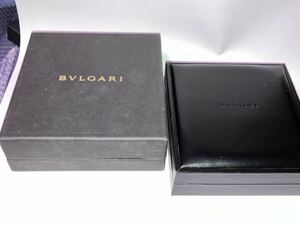 箱のみ ブルガリ BVLGARI 空箱 ボックス ネックレス用 ブラックBOX 