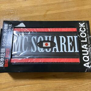 新品 MC SQUARED(エムシースクエアド) アクアロック 仕切り有りタイプ RED/BLACK 防水仕様ケースの画像2