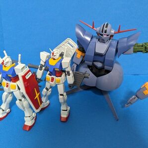 【素組み】3体セット、EG ガンダム HG ガンダム ジオング