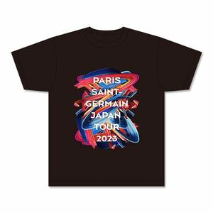 Paris Saint Germain パリ・サンジェルマン JAPAN TOUR 2023 OFFICIAL GOODS STORE ツアー公式ロゴTシャツ M BLACK ブラック 新品未使用