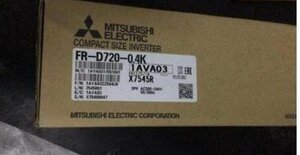 新品 MITSUBISHI　三菱　FR-D720-0.4K インバーター [6ヶ月安心保証]