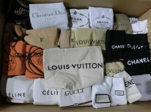 300枚以上　ブランド保存袋まとめ売り　LOUIS VUITTON GUCCI HERMES CHANEL PRADA Cartier FENDI 等