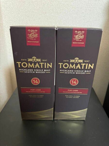 トマーティン　14年　ポートカスク　 ウイスキー TOMATIN スコッチ　2本セット　700mL 