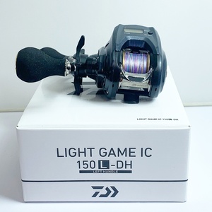 ★★ DAIWA ダイワ ライトゲーム IC 150L-DH　ベイトリール 245909 目立った傷や汚れなし