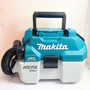 ♭♭ MAKITA マキタ 乾湿両用　業務用集塵機　18V　本体のみ VC750D やや傷や汚れあり