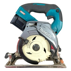 ＊＊ MAKITA マキタ 125mm 40Vmax 充電式丸ノコ バッテリ1個付属 充電器なし HS007G ブルー 傷や汚れあり