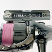 ▽▽ SHIMANO シマノ STELLA 22ステラ 3000MHG 043931 やや傷や汚れあり_画像8